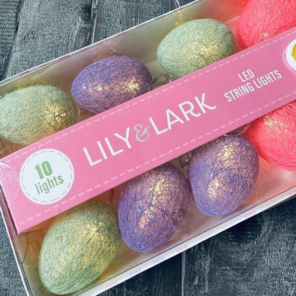 Easter Egg LED Spring String Lights - Picture 2 of 4